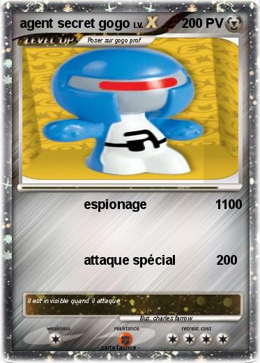 Pokemon agent secret gogo