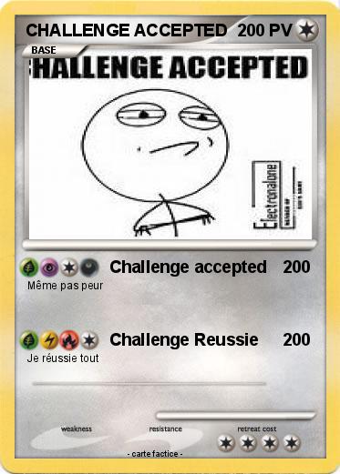 Pokemon CHALLENGE ACCEPTED