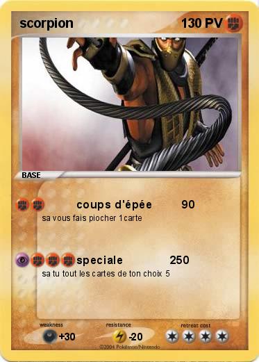 Pokemon scorpion