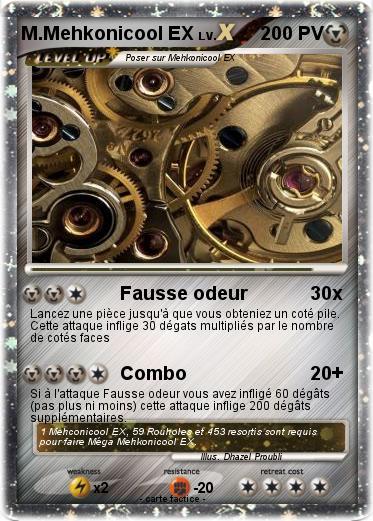 Pokemon M.Mehkonicool EX
