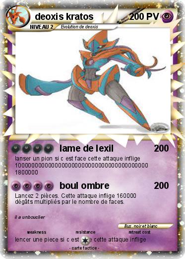 Pokemon deoxis kratos