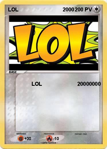 Pokemon LOL                              2000