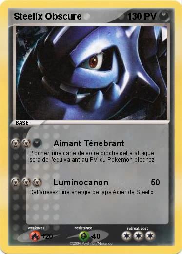 Pokemon Steelix Obscure