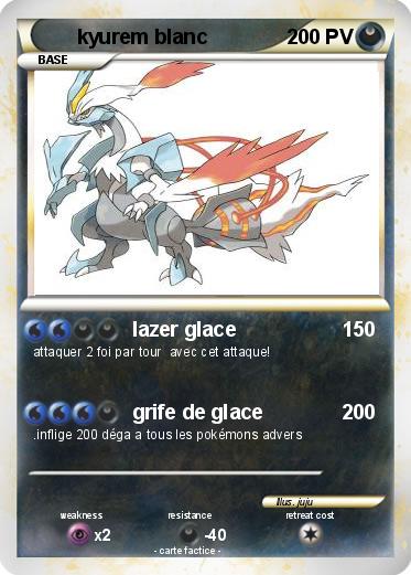 Pokemon kyurem blanc