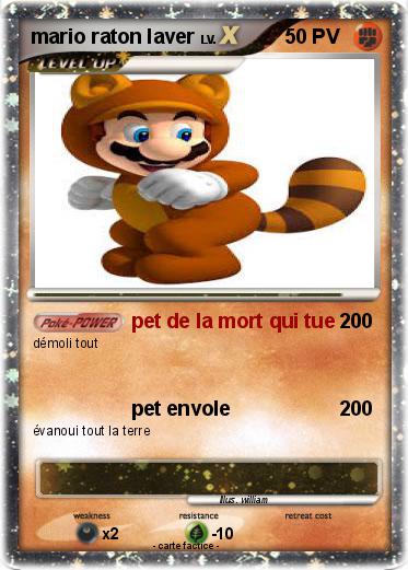 Pokemon mario raton laver
