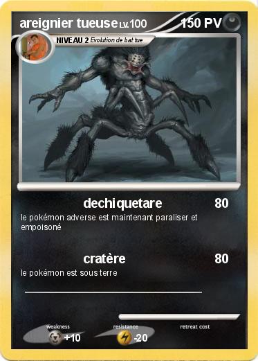 Pokemon areignier tueuse