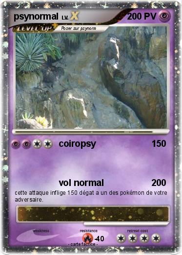 Pokemon psynormal