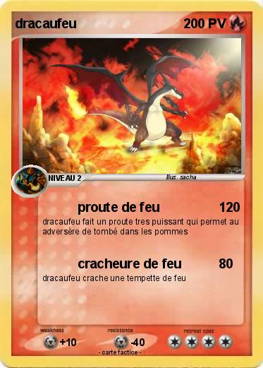 Pokemon dracaufeu