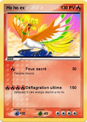 Pokemon Ho ho ex