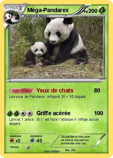Pokemon Méga-Pandarex