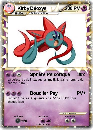 Pokemon Kirby Déoxys