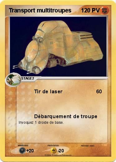 Pokemon Transport multitroupes