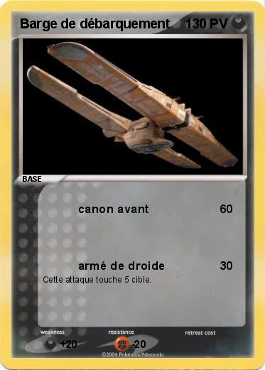 Pokemon Barge de débarquement 