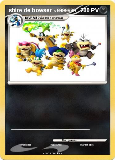 Pokemon sbire de bowser