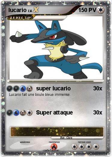 Pokemon lucario