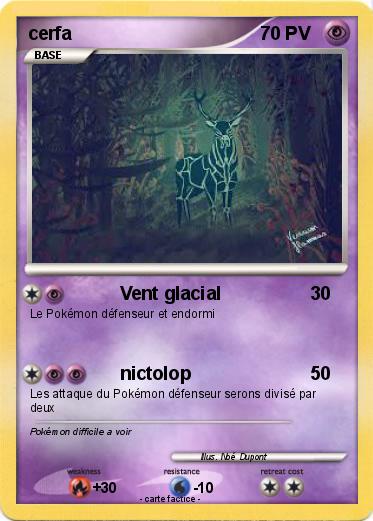 Pokemon cerfa