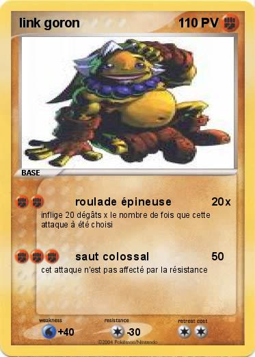 Pokemon link goron