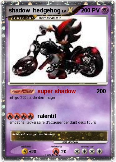 Pokemon shadow  hedgehog