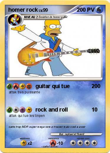 Pokemon homer rock