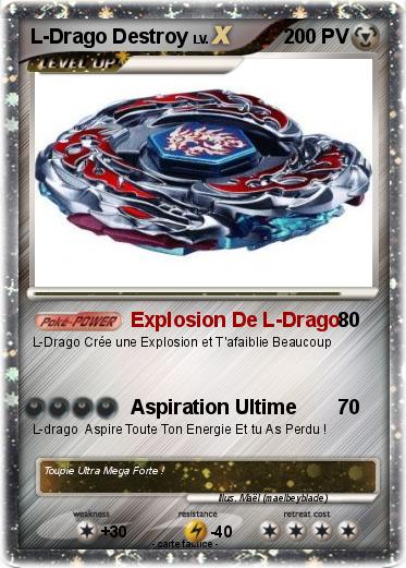 Pokemon L-Drago Destroy