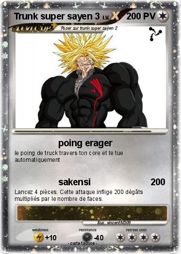 Pokemon Trunk super sayen 3