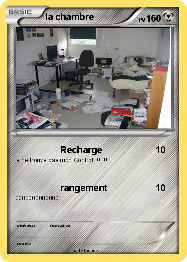 Pokemon la chambre