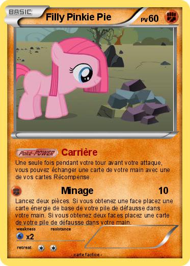 Pokemon Filly Pinkie Pie