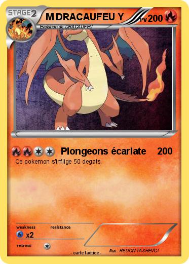 Pokemon M DRACAUFEU Y