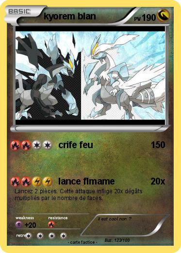Pokemon kyorem blan