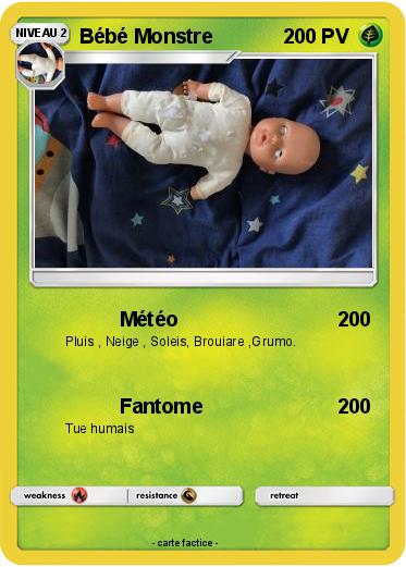 Pokemon Bébé Monstre