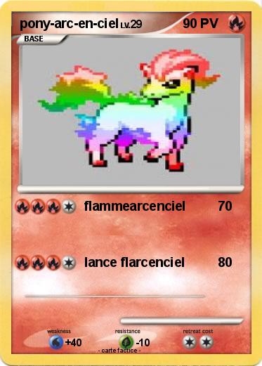 Pokemon pony-arc-en-ciel