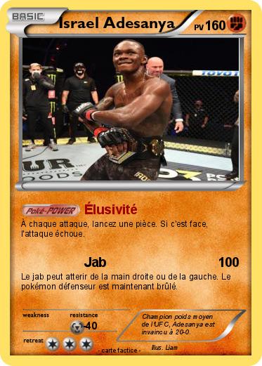Pokemon Israel Adesanya