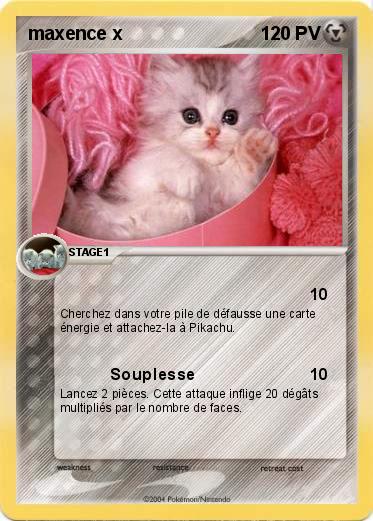 Pokemon maxence x