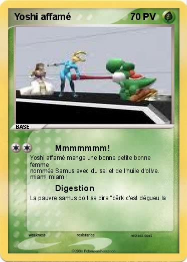 Pokemon Yoshi affamé