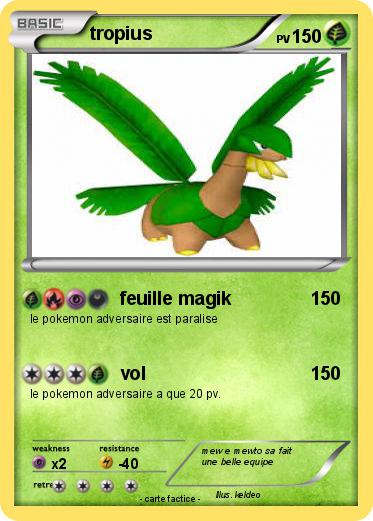 Pokemon tropius