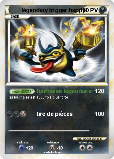 Pokemon légendary trigger happy