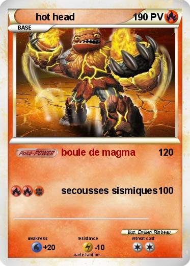 Pokemon hot head