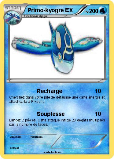 Pokemon Primo-kyogre EX