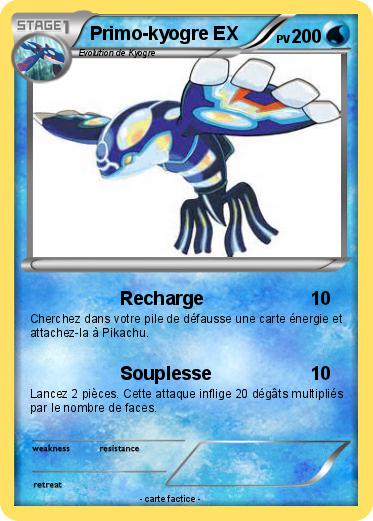 Pokemon Primo-kyogre EX