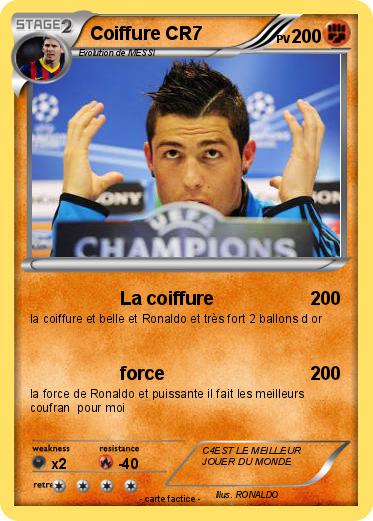Pokemon Coiffure CR7