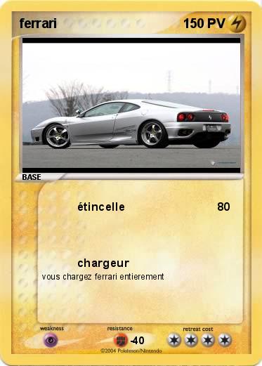 Pokemon ferrari