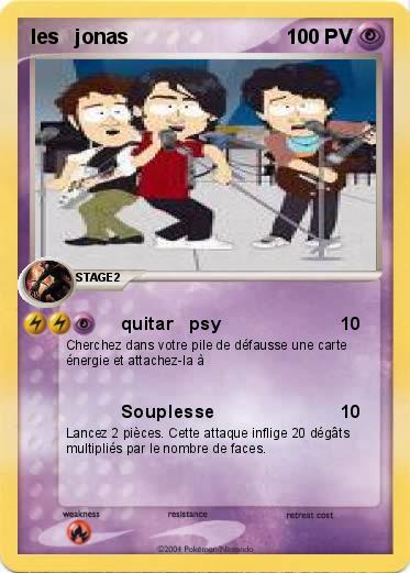 Pokemon les   jonas