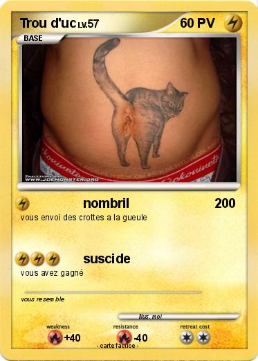 Pokemon Trou d'uc