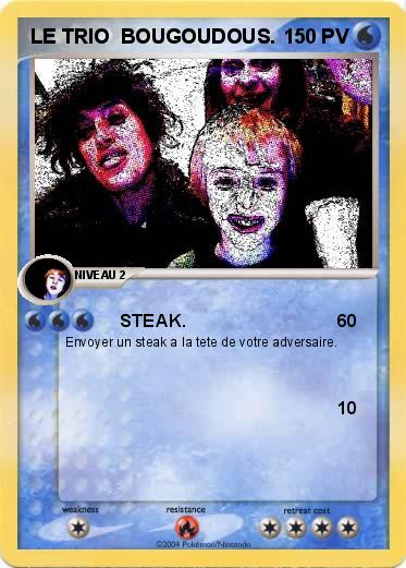 Pokemon LE TRIO  BOUGOUDOUS.