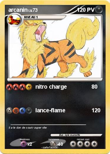 Pokemon arcanin