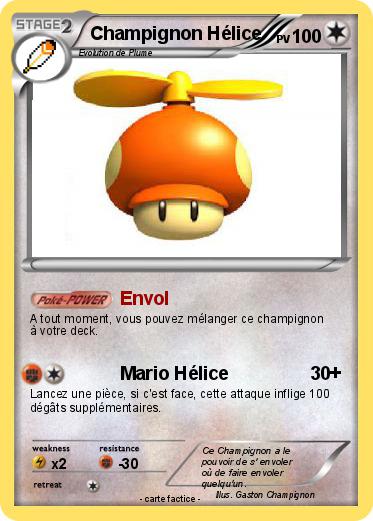 Pokemon Champignon Hélice