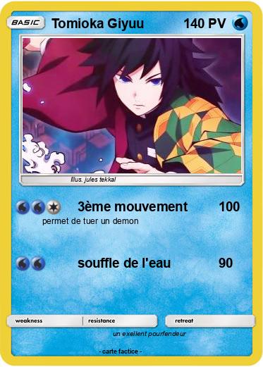 Pokemon Tomioka Giyuu