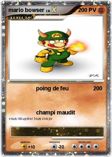 Pokemon mario bowser