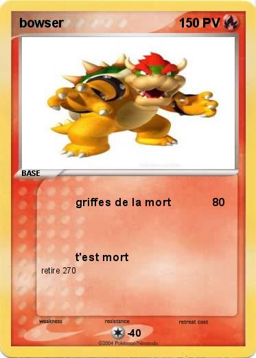 Pokemon bowser