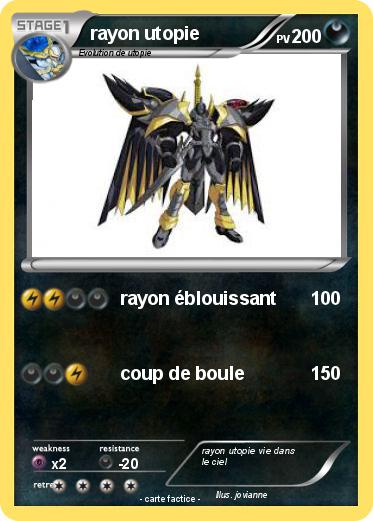 Pokemon rayon utopie